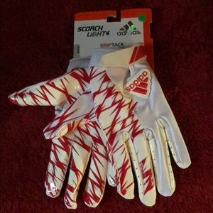 Mens adidas football gloves size X LARGE